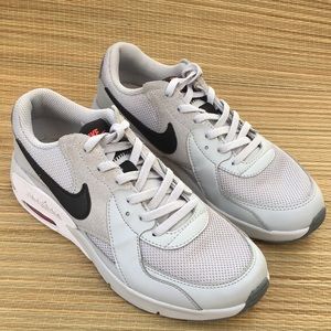 NIKE Air Max Boys Sneakers Lace Up Closure Gray Size 3.5Y